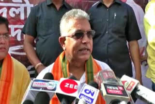 BJP state president Dilip Ghosh