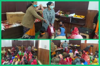 free sanitary napkin distribution to poor and needy women