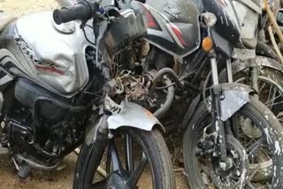 Truck bike accident Lakhandur