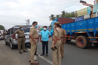 மாவட்ட காவல் கண்காணிப்பாளர் ஆய்வு