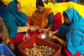 Women important role in  farmer agitation in gazipur border