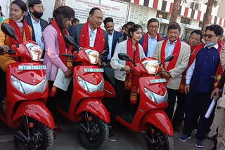 Assam Govt Distributed scooty to 5,452 girl Students