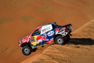 Breathtaking visuals from Jeddah as competitors gather in desert for Dakar Rally