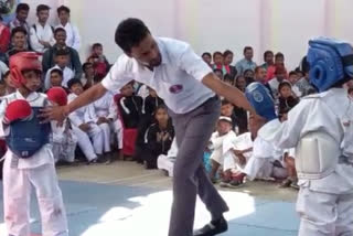 state level martial art competition at kaliabor