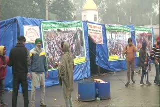 Heavy rains add to woes of farmers protesting at Delhi borders