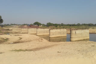 Borai River bridge construction