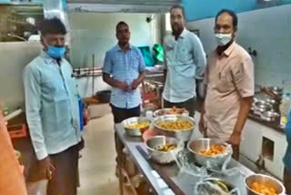 vigilance officers raids on restaurants rajampeta in kadapa