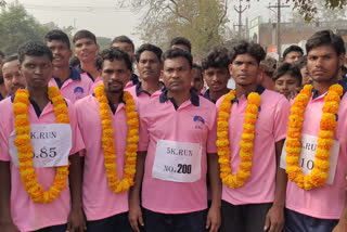 trs mla rega kantha rao starts 5k run in manuguru