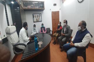 meeting-in-mp-office-regarding-road-widening-in-jamshedpur