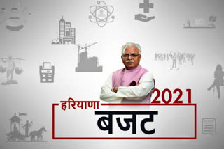 Corona pandemic Haryana Budget 2021