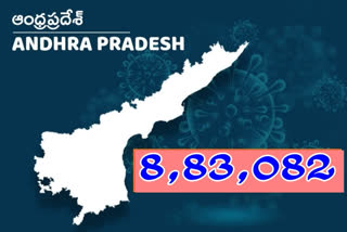 new corona cases registered in andhra pradhesh