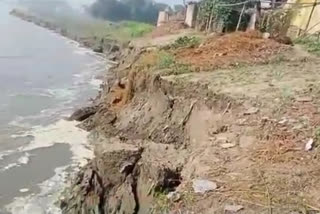 Kosi erosion in khagaria