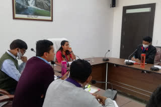 meeting of district administration regarding paddy purchase