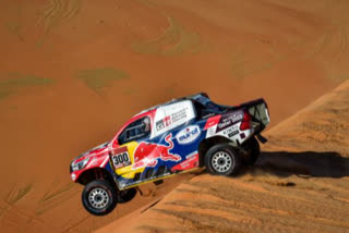 competitors gather in desert for Dakar Rally  dakar Rally  Jeddah dakar rally  desert race  bike race in dessert  dakar rally news  car racing news  ദക്കര്‍ റാലി വാര്‍ത്ത  കാറോട്ടം വാര്‍ത്ത