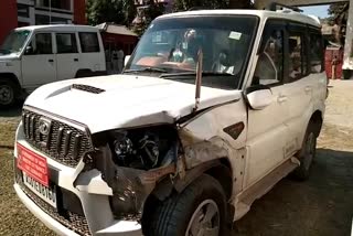 a-serious-road-accident-in-sarbhug-one-person-death-in-the-accident