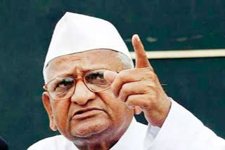 Social activist Anna Hazare