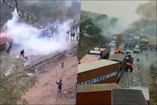 police-fired-tear-gas-shells-on-farmers-protesting-in-rewari-kheda-border