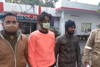 Noida police arrested two miscreants