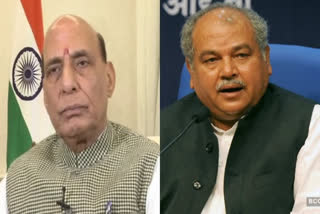 On eve of talks with farmers, Tomar meets Rajnath to discuss govt strategy to end deadlock