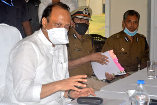 Corona Review Meeting by ajit pawar