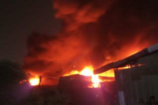 Fire caught in pulses mill