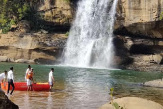 youth drown in Gaurghat Waterfall