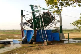 water tower broke in gaya