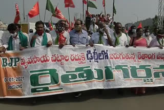 farmers protest