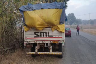 Paddy truck seized