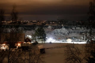 File photo, Norway landslide