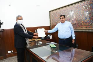 Agriculture Minister JP Dalal met Union Minister Nitin Gadkari and got approval to build Dhigawa bypass