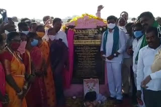 Minister of State vemula Prashant Reddy toured the Balkonda extensively as part of a two-day constituency visit