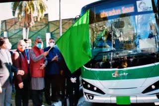 smart electric buses Dehradun