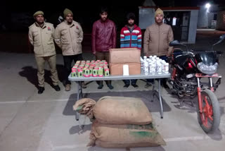 smugglers arrested o nepal border in bahraich