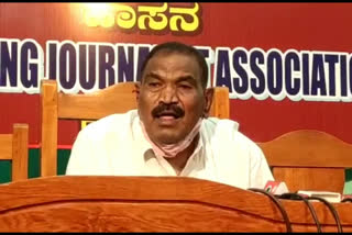 CT Ravi has done a disservice to Arasekere by replacing the irrigation scheme:  MLA Shivalinga Gowda