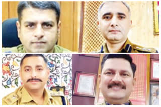 جموں و کشمیر پولیس کے 7 افسران 'ایم ایچ اے' ایواڈ سے سرفراز