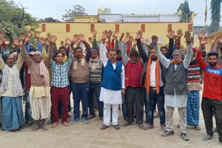 Villagers protest in bettiah