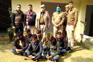 miscreant arrested in dholpur, nihalganj police station