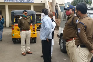 Traffic police action