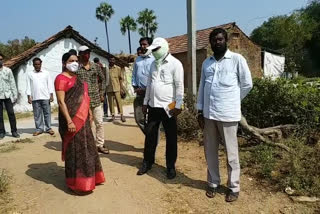 Ward visit program was conducted under the auspices of ETV bharath in rural warangal