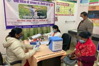 successful dry run of covid vaccination in noida