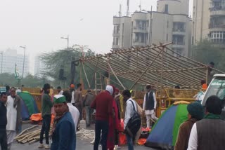 Uttarakhand Sikh group reached at Chilla border in support of farmers protest