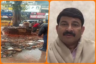 Manoj Tiwari demands for re-establishent of Hanuman temple in Chandni Chowk