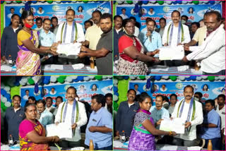 mla gopireddy  distributed houses