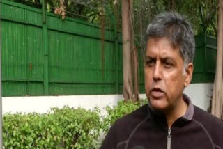 Congress leader Manish Tewari