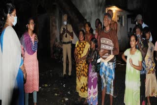 இரவு நேரத்தில் திடீர் ஆய்வு செய்த ஆட்சியர் மகேஸ்வரி ரவிக்குமார்