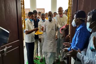 inaugurated various buildings