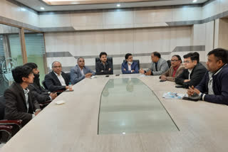 companies held a meeting with the Jharkhand Chamber of Commerce