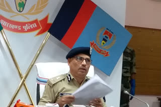 dgp meeting in ssp office ranchi