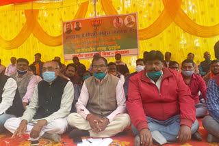 bjp surrounds government for women safety in lohardaga